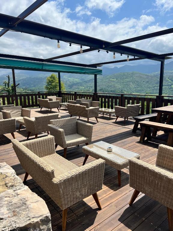 Hotel Cerro La Nina의 산악 전망