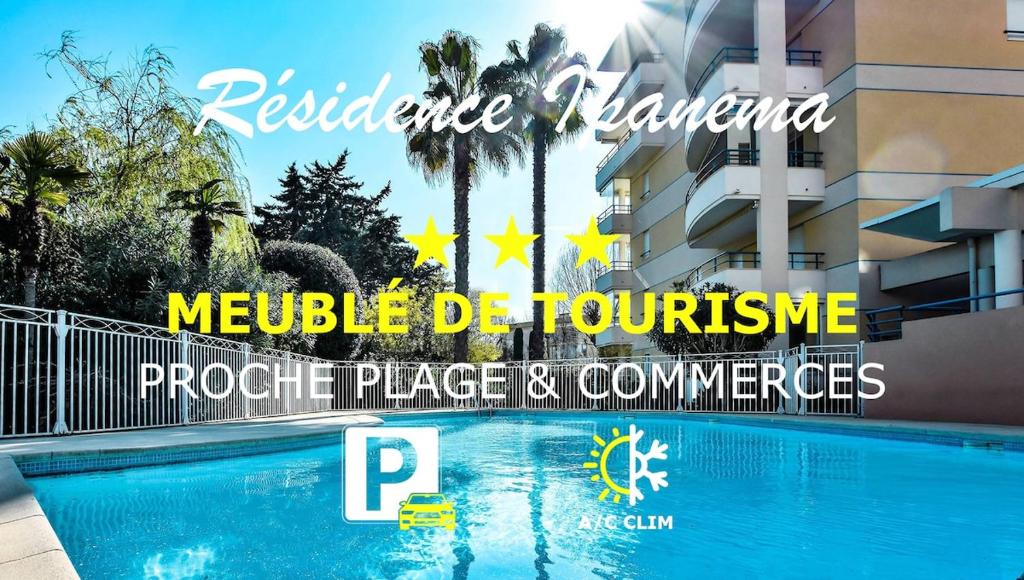 Soleil & sable-Fréjus appt 4 pers-Classé 3-Clim - 2