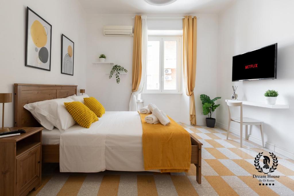 Dream House Re di Roma - 50mt to Metro Station, central position, 4pax, 2bdr, Rom