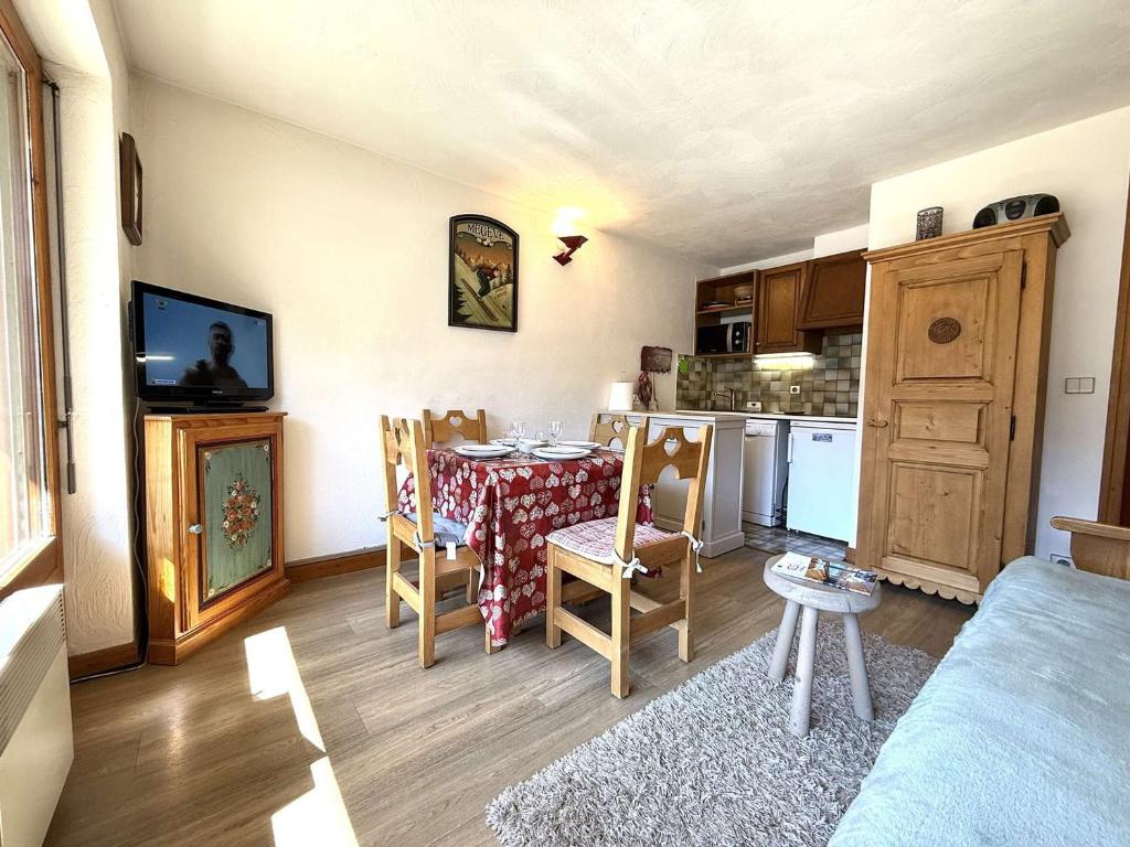 Studio Cabine à Praz-Sur-Arly - 4 pers, Parking, Proche Centre et Pistes - 5