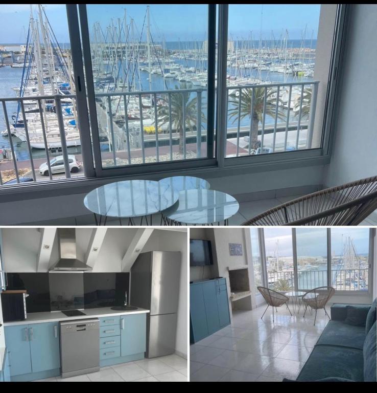 Joli appartement vue sur le Port de Canet - 2