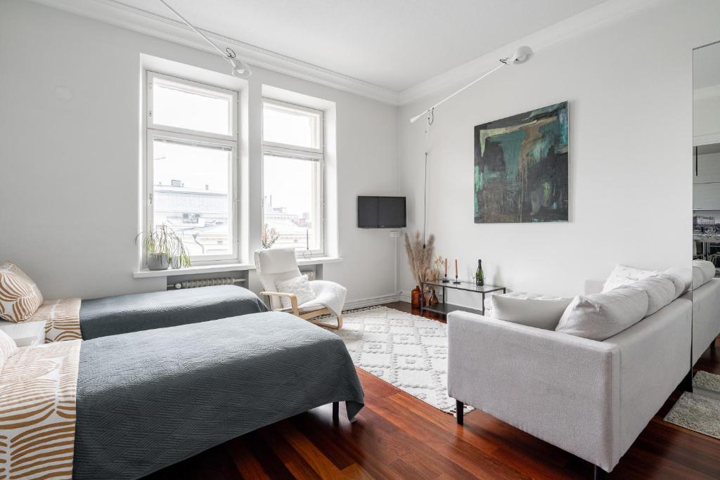 Unique Studio in a Historical Building in Tampere Downtown, Tampere