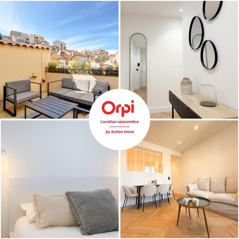 9A - APARTMENT FACING PORT & Town Hall, Cannes