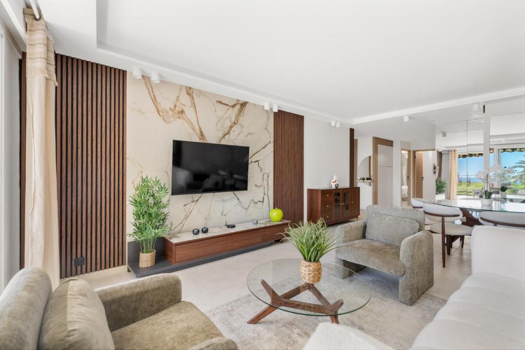 Luxueux Appartement avec Jardin Suspendu Vue Mer 10 min du Palais Cannes - 5