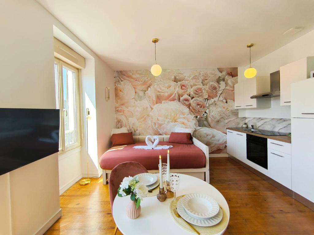 Studio L'éclat vue sur rhône, CNPE, accès direct via rhona, clim - 3
