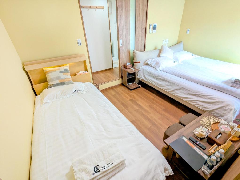 Sun生A号棟204室直达关西机场 电梯公寓 采光良好 仅2站到难波 直达梅田心斋桥天王寺 附带私人厨房, Ósaka