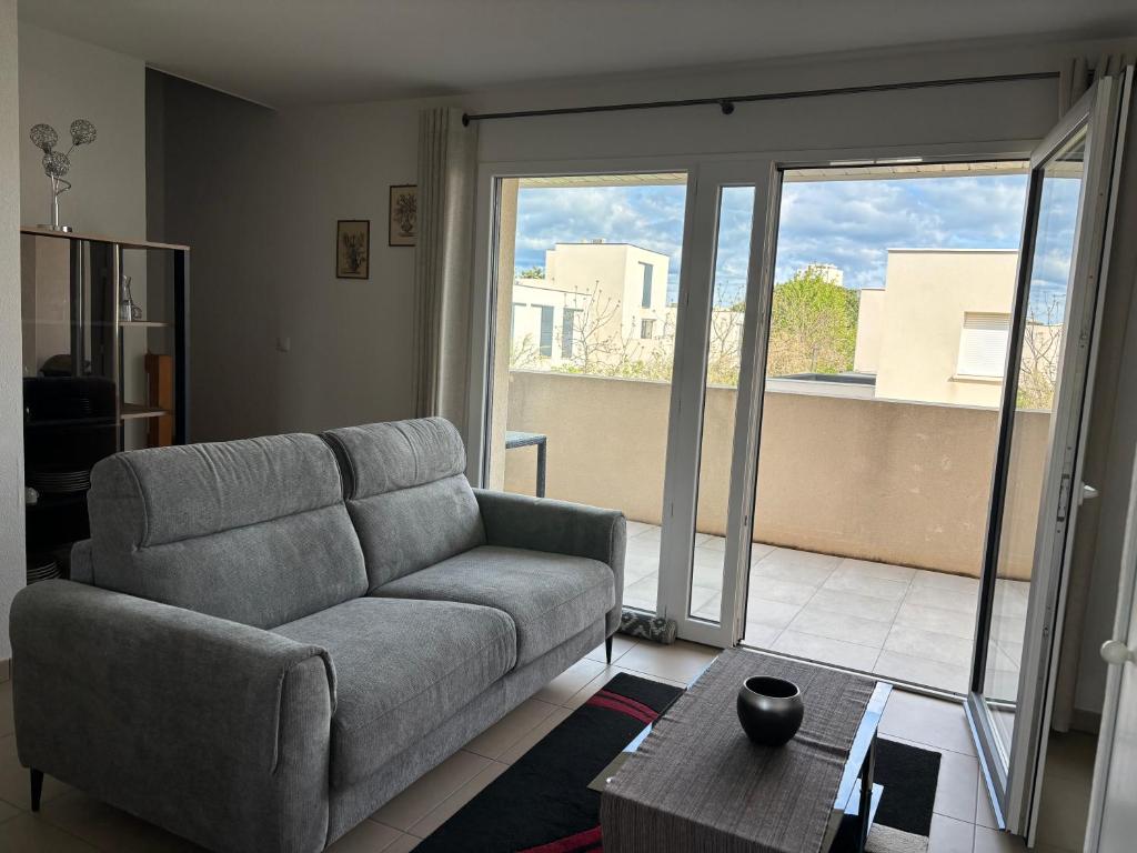 Appartement cosy à Valras-Plage 5 min à pied de la mer Climatisé 2 chambres Terrasse - 2