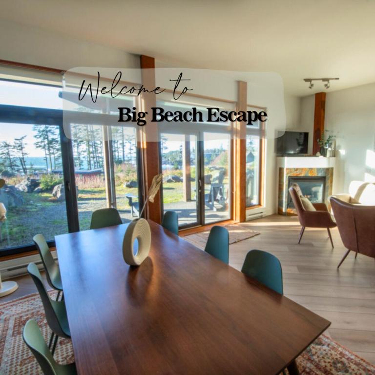 Big Beach Escape - Ucluelet - Sleeps 6 - Pet Friendly, Ucluelet