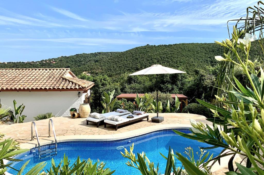 Villa Marlena, Calonge, Costa Brava,1 luxe private studio-appartement with private pool in quiet area, adults only, Catalonia, Spain - 2