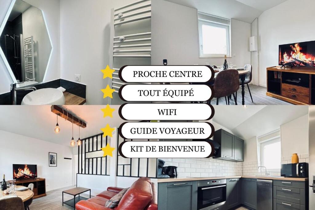 Neufchâtel T3 cocooning tout équipé proche centre - 4