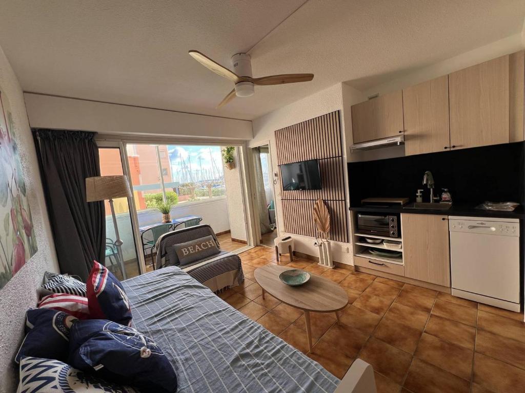 Appartement 2 pièces avec Parking - 4 personnes, Port Leucate - FR-1-81-637 - 1