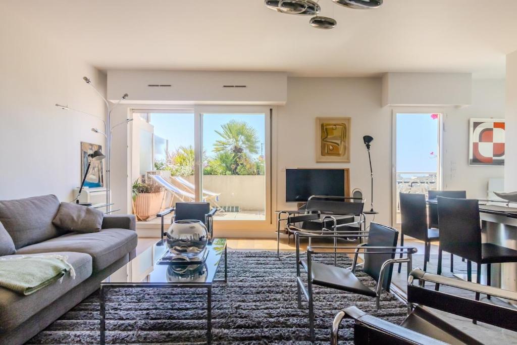 Juan les Pins appartement Rooftop, 2 chambres avec parking - 1