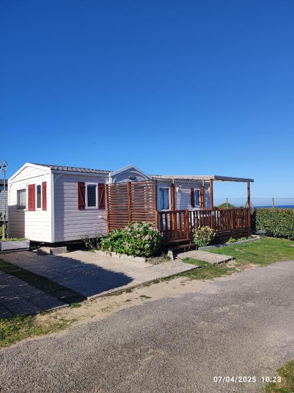 CHEZ ISA - Mobil home 2 ch - vue direct sur mer, Le Portel