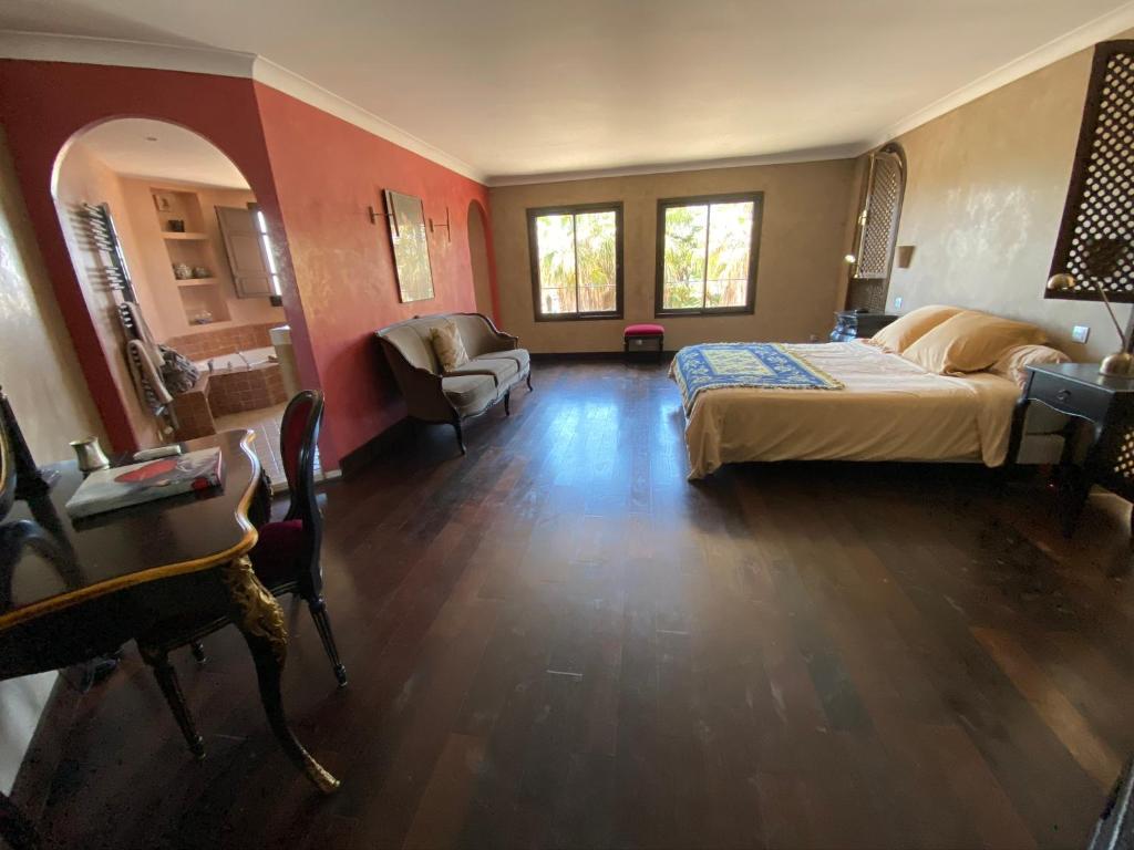 Chambre Ebene, Riad 9 Couple only au village naturiste - 2