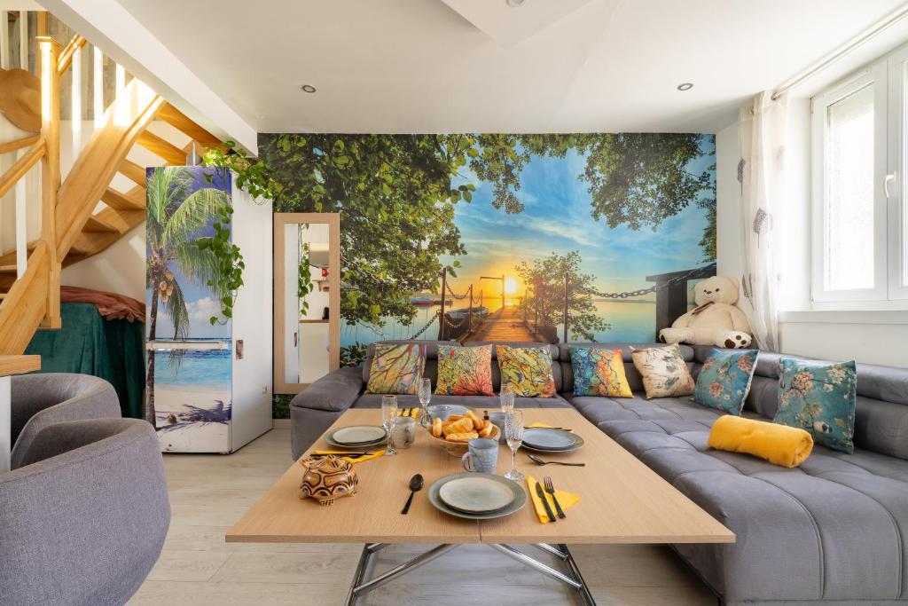 Casa Inca Calais - Duplex Soleil Latino - Parking Free, Station - 2
