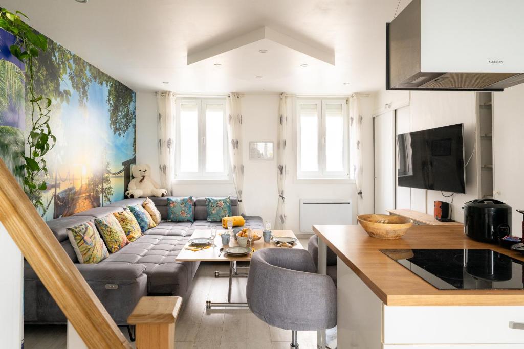 Casa Inca Calais - Duplex Soleil Latino - Parking Free, Station - 4