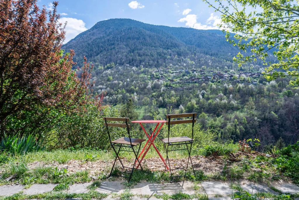 Beau Studio Vue Splendide 3 Vallées, Champoulet