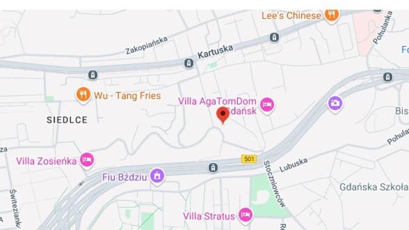 Apartament Pomarańczowy Gdańsk 80 metrów z widokiem na ogród, Gdaňsk