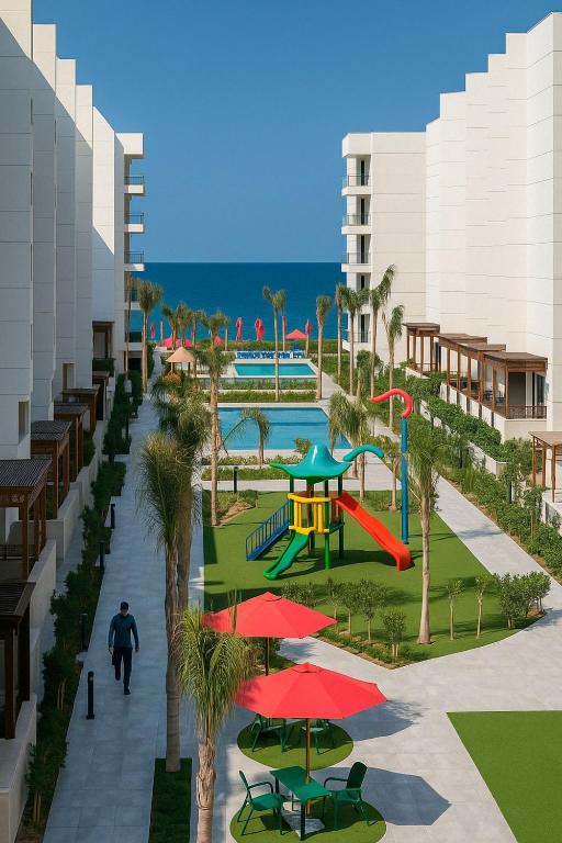 Beachfront Chalet in Porto Said with Pool Ga, `Ezbet Shalabi el-Rûdi