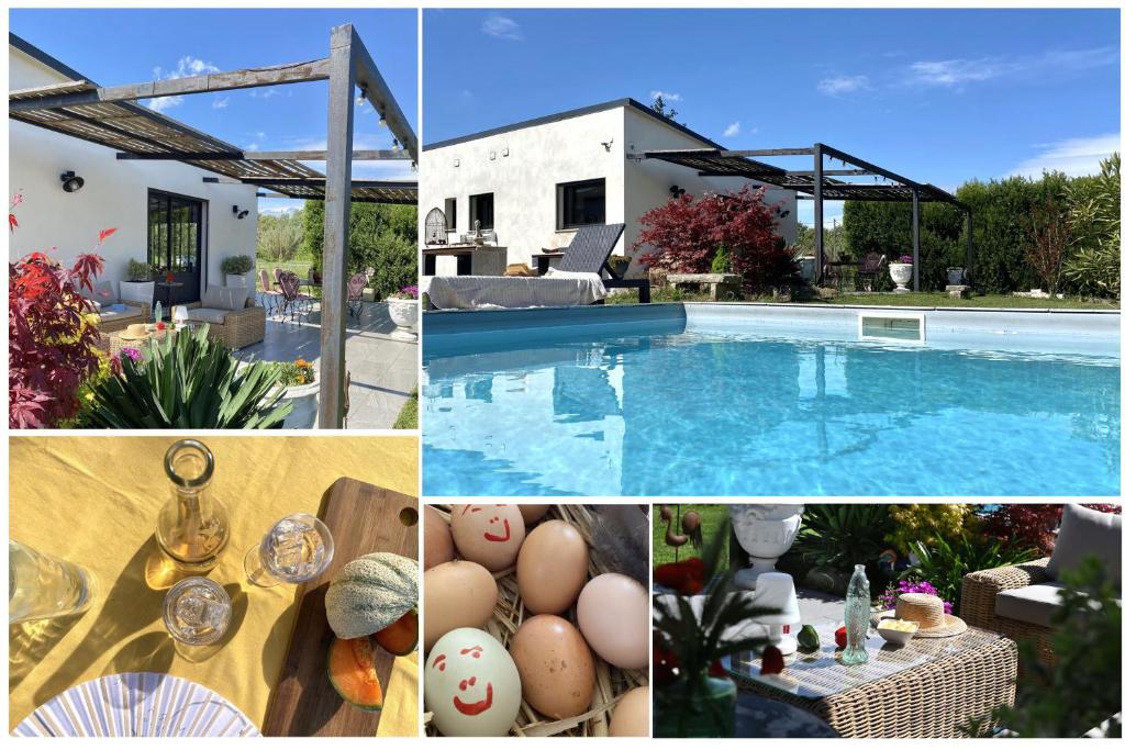 Le Galinié Chic'Art. Un bel Atelier avec Piscine - 1
