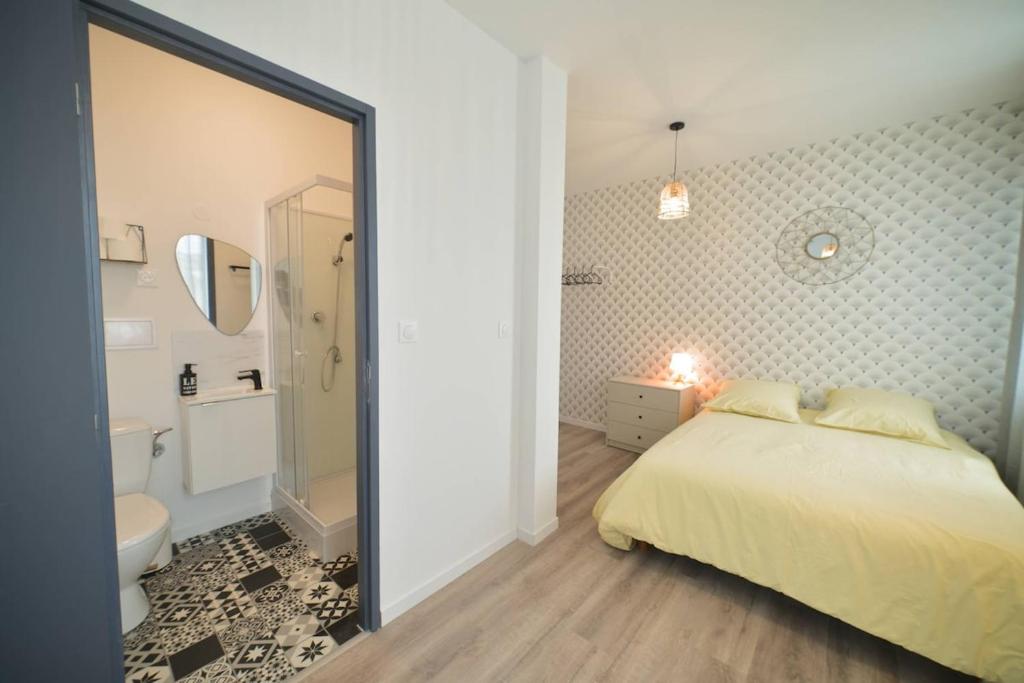 Super studio 6 new quiet close to thé center - 2