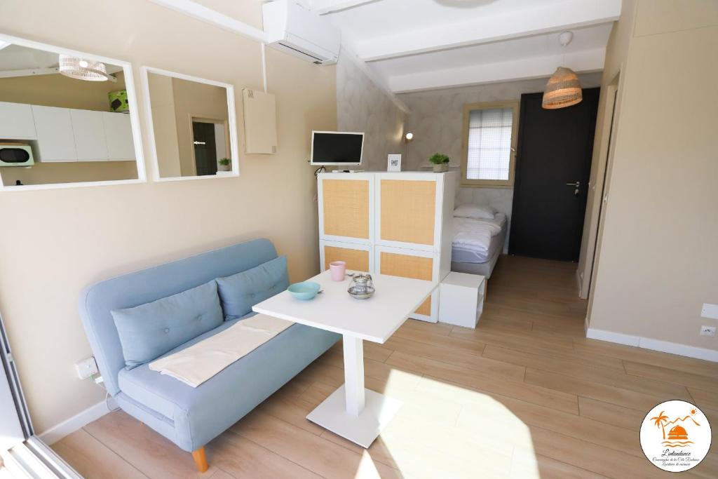 Spacieux Studio 3pers vue marina a St Cyprien - 5