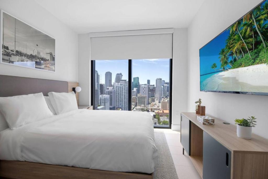 2916 Heart of Downtown Apt with Gym a Pool and a Coworking Space, Miami