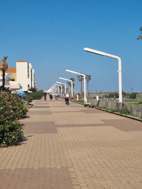 Front de mer, Appt 6p, vue plage, allée des Arts, Le Barcarès