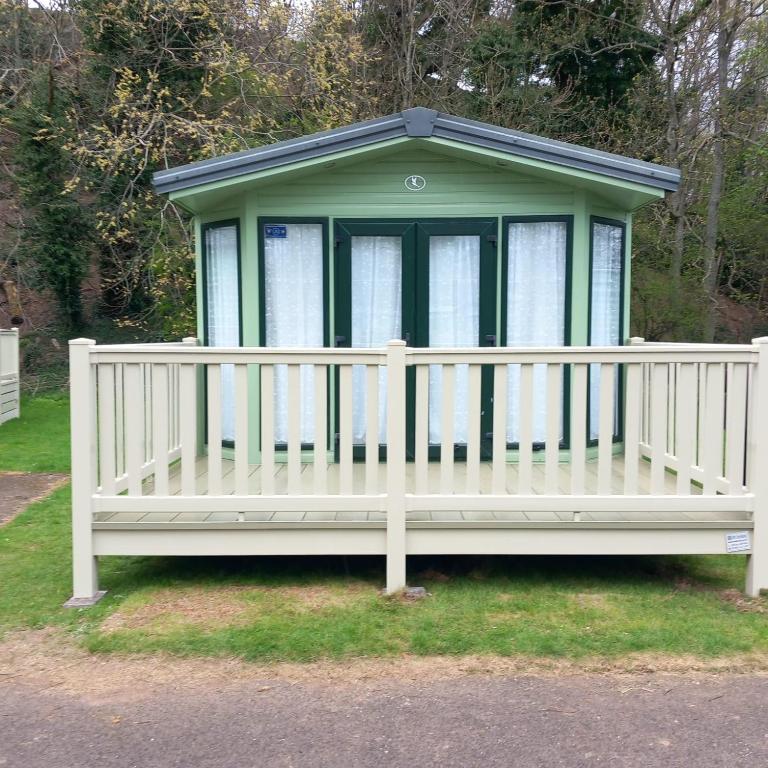 Riverside leisure park Cheviot view, Wooler