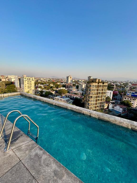 Roma Norte, pool, gym, rooftop, coworking, balcony & parking - 1