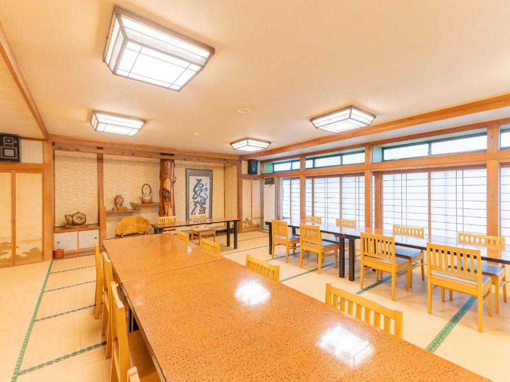 檜湯の宿 松伯의 야외 정원