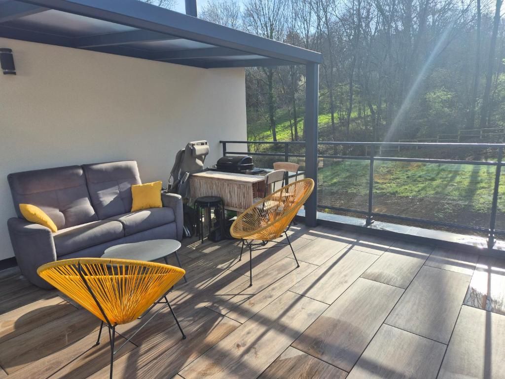 Appartement 1 chambre et terrasse - 1