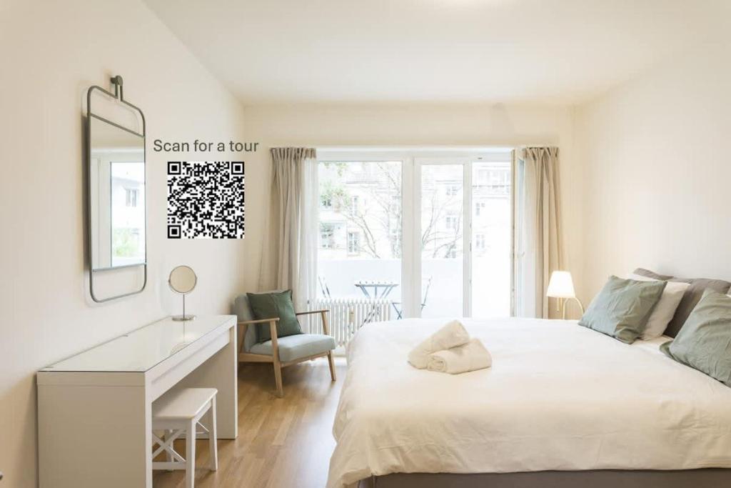 Modern appt opposite theatre, 7 min walk to Messe, Klein-Basel