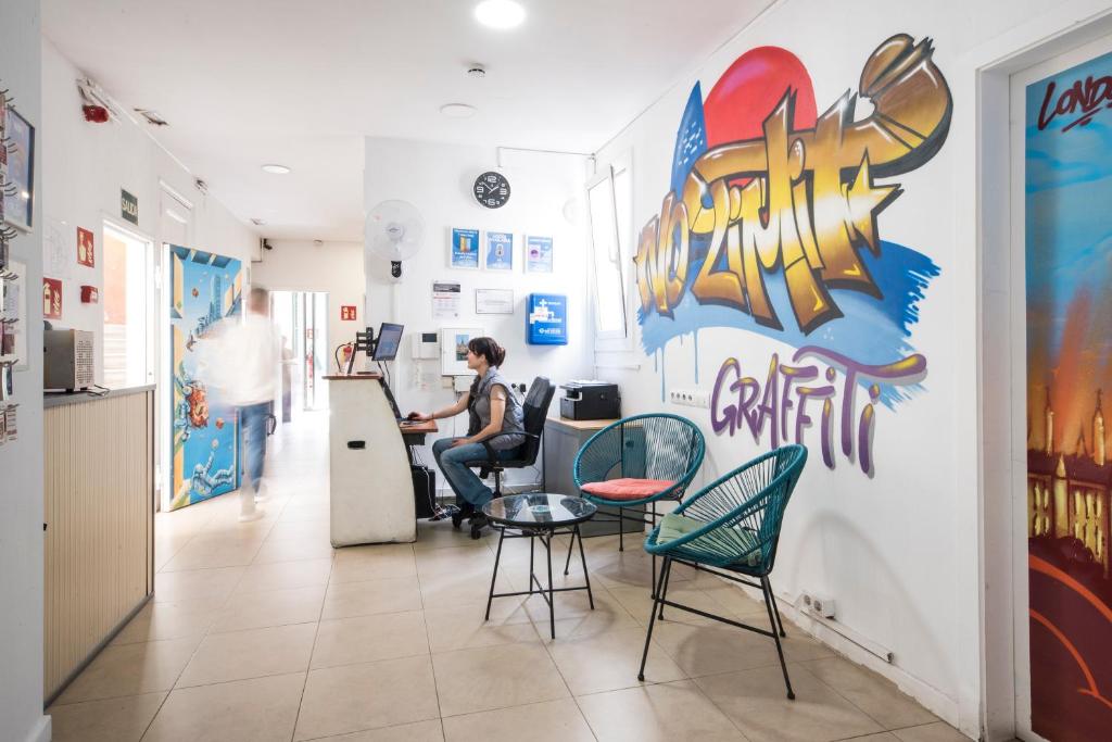 No Limit Hostel Graffiti, Barcelona