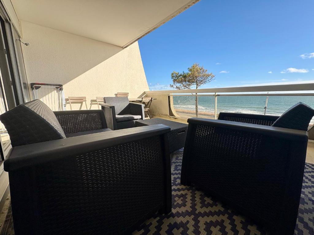 L'océan en toile de fond , appartement cosy, La Baule