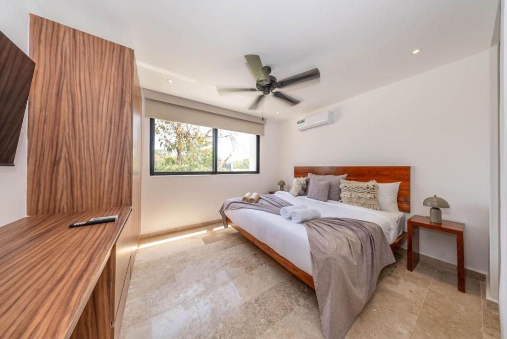 Lux 2 BD w Balcony, Rooftop Pool in Aldea Zama - 5