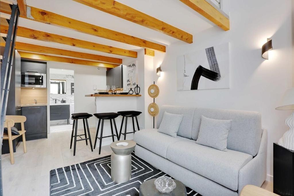 Duplex Cosy Canal Saint Martin - 3