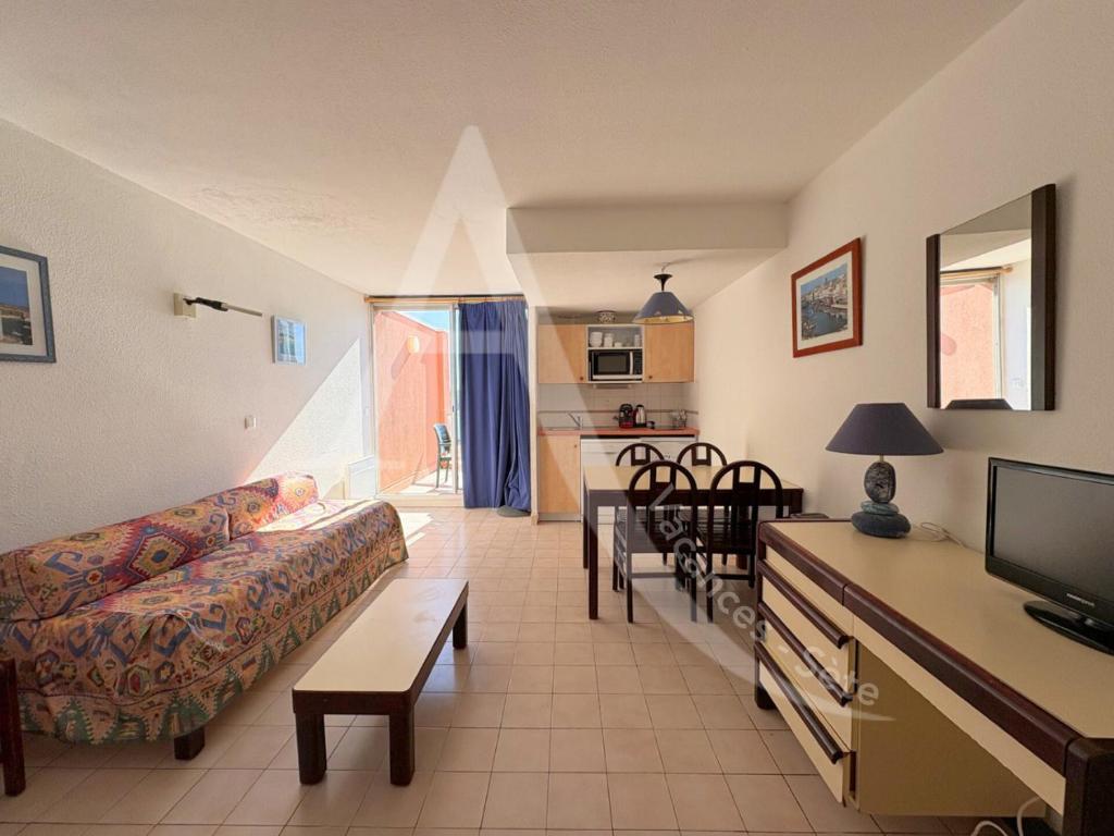 STUDIO 4 PERS, PKG, PISCINE, TENNIS, VUE MER, Sète