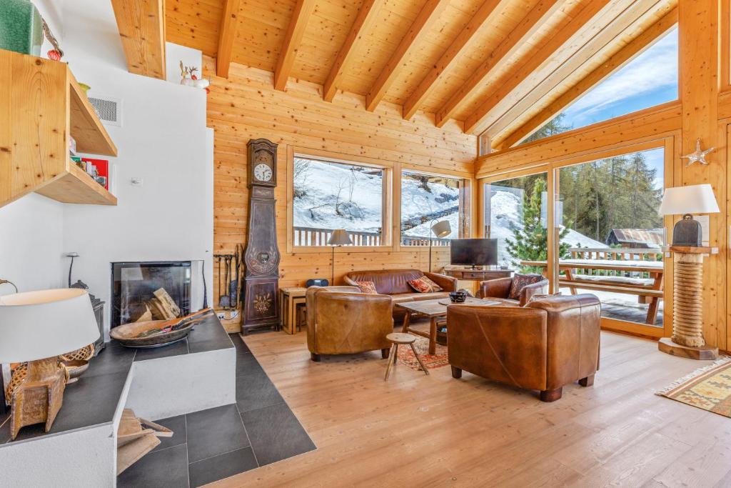 Chalet Magrappe, accès direct à la piste des Mayens de Veysonnaz - 5