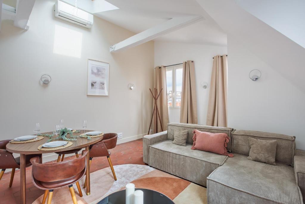 Appartement climatisé 1BR Triangle d'Or - 1
