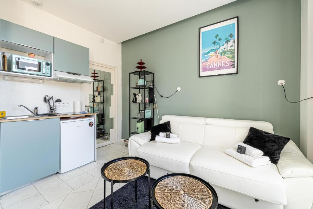 PRIVATE - Small studio for two at 5 minutes from Croisette - 5
