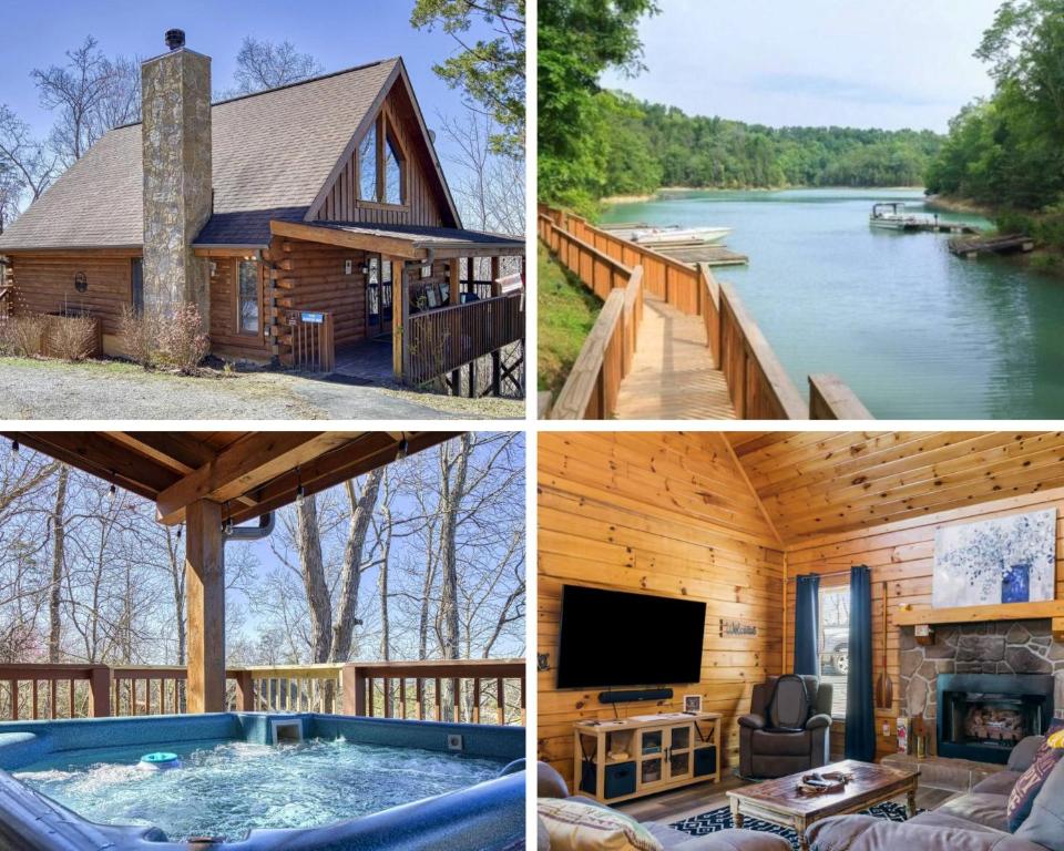 Serenity, A Rustic Log Cabin Retreat, Sevierville