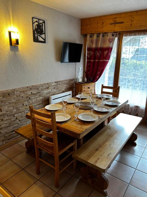 Charmant appartement 6-8 personnes au cœur du village à proximité lac et pistes de ski - 1