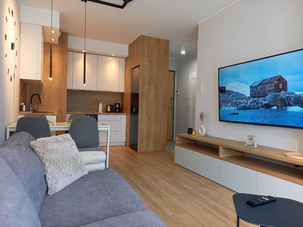 OLii - Apartament z balkonem - AZW Gdańsk, Gdaňsk