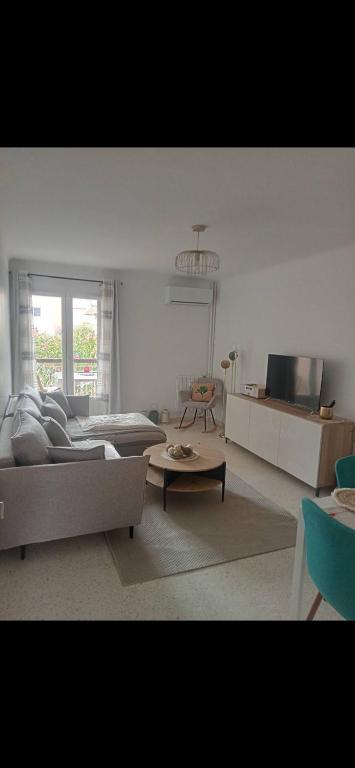 Appartement T2 le Saints Georges 48 m2 meublés équipés Clims 2 balcons ensoleillés parking gratuit et wifi - 3