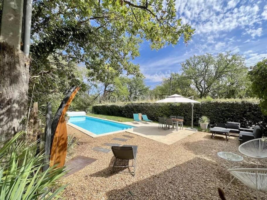 Villa climatisée avec piscine - 1