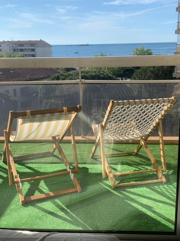 Appartement Eléa, Vue sur Mer, T1 sur Fréjus à 150m des plages - 4