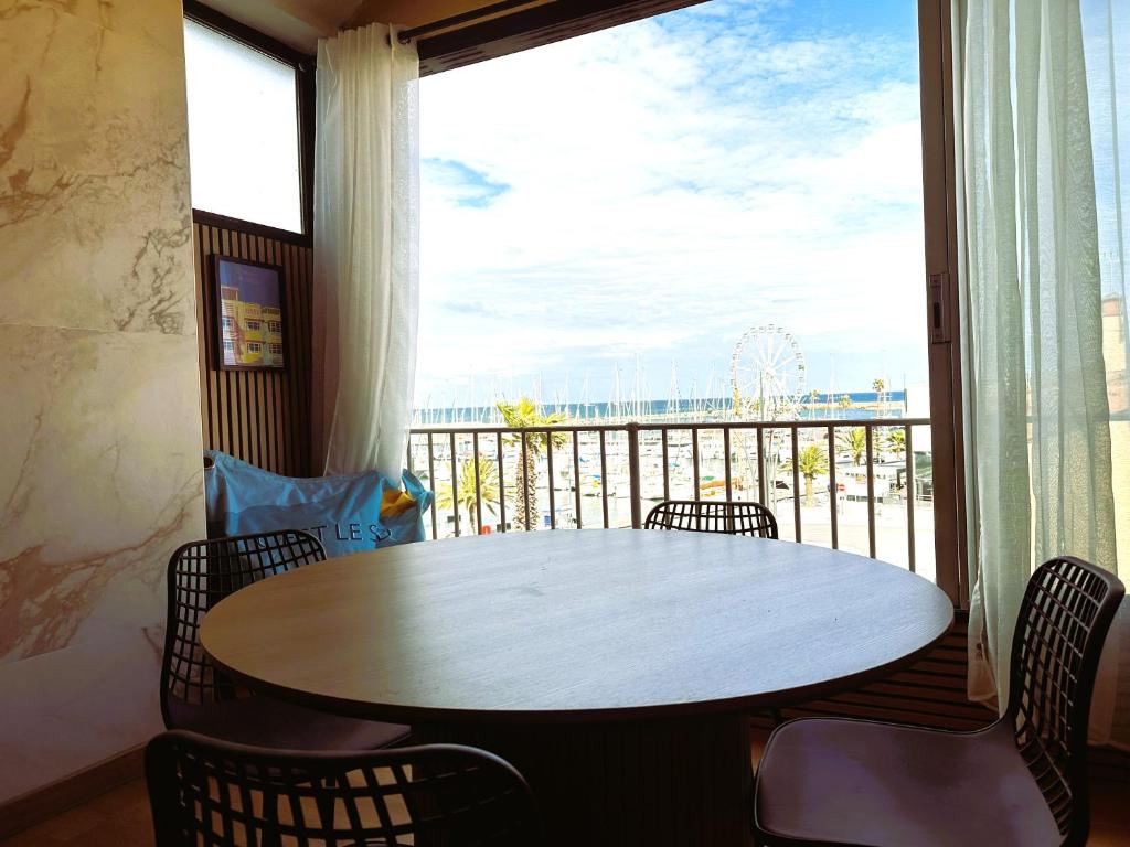 Grand studio neuf vue magnifique, Canet-en-Roussillon