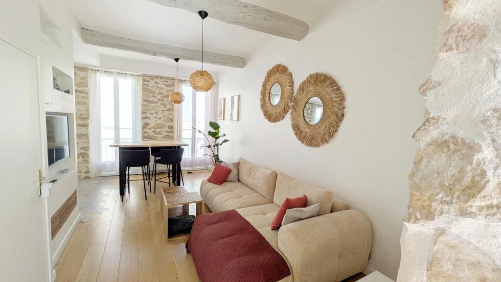 cocooning # lumineux # Vieille ville, Antibes