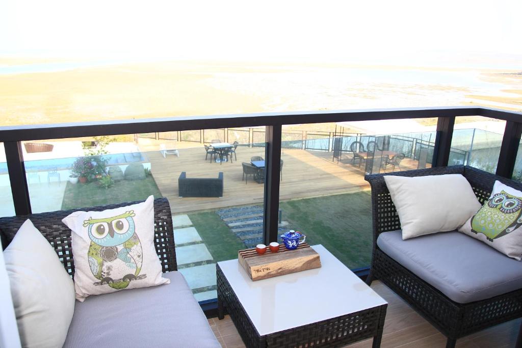 Balcony/terrace, Villa Iris in Penghu